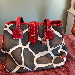 Dooney and Bourke Vintage Giraffe bag